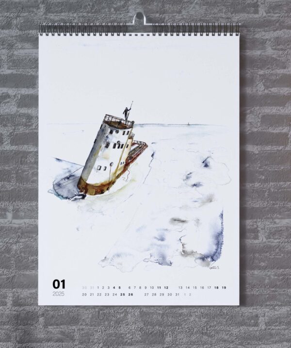 Kalender 2025 Din A2 – Bild 3