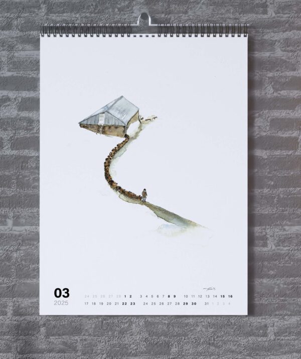 Kalender 2025 Din A2 – Bild 5