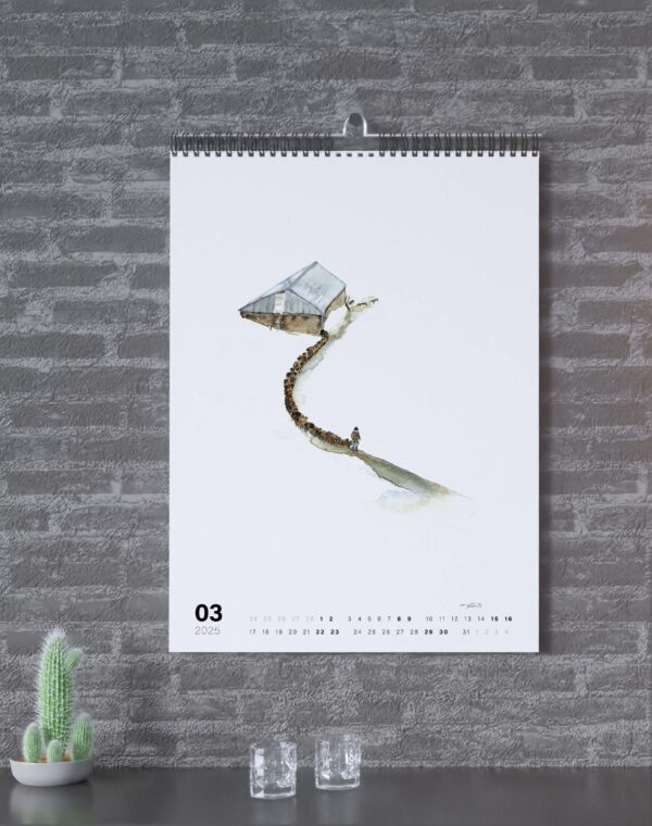 Kalender 2025 Din A4 – Bild 5
