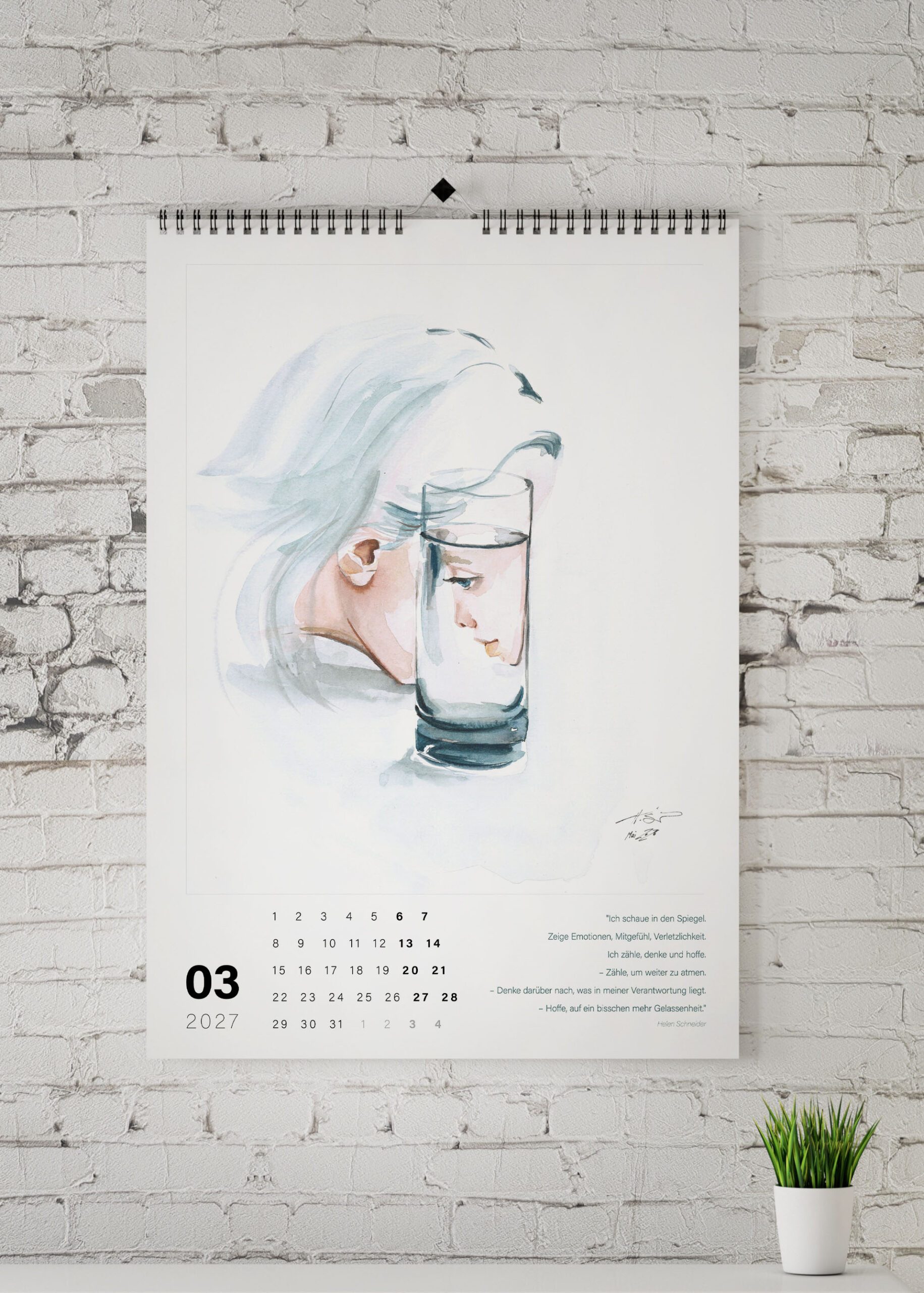 Kalender 2027 Din A4 – Bild 8