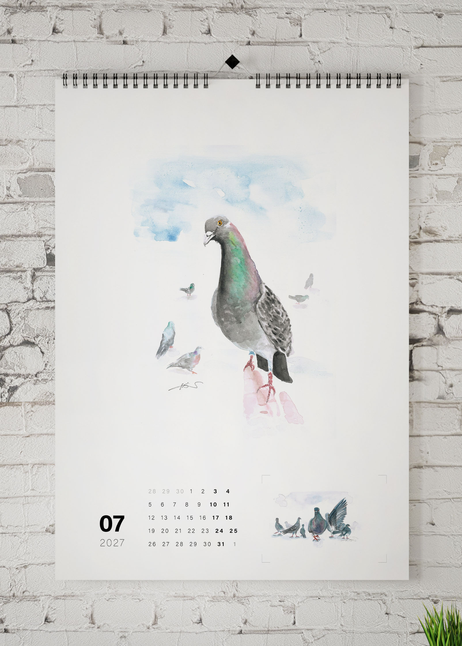 Kalender 2027 Din A2 – Bild 12