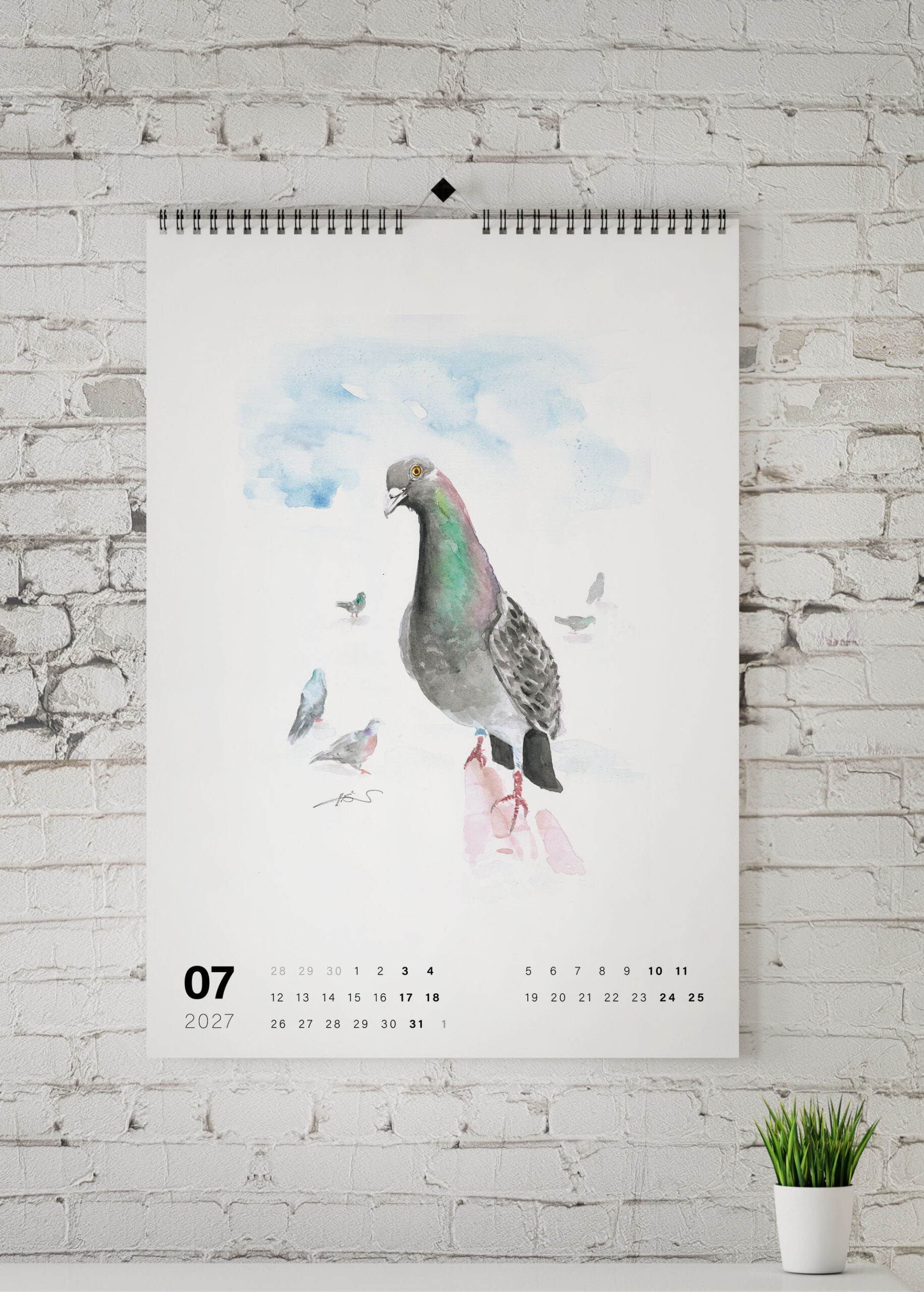 Kalender 2027 Din A4 – Bild 12